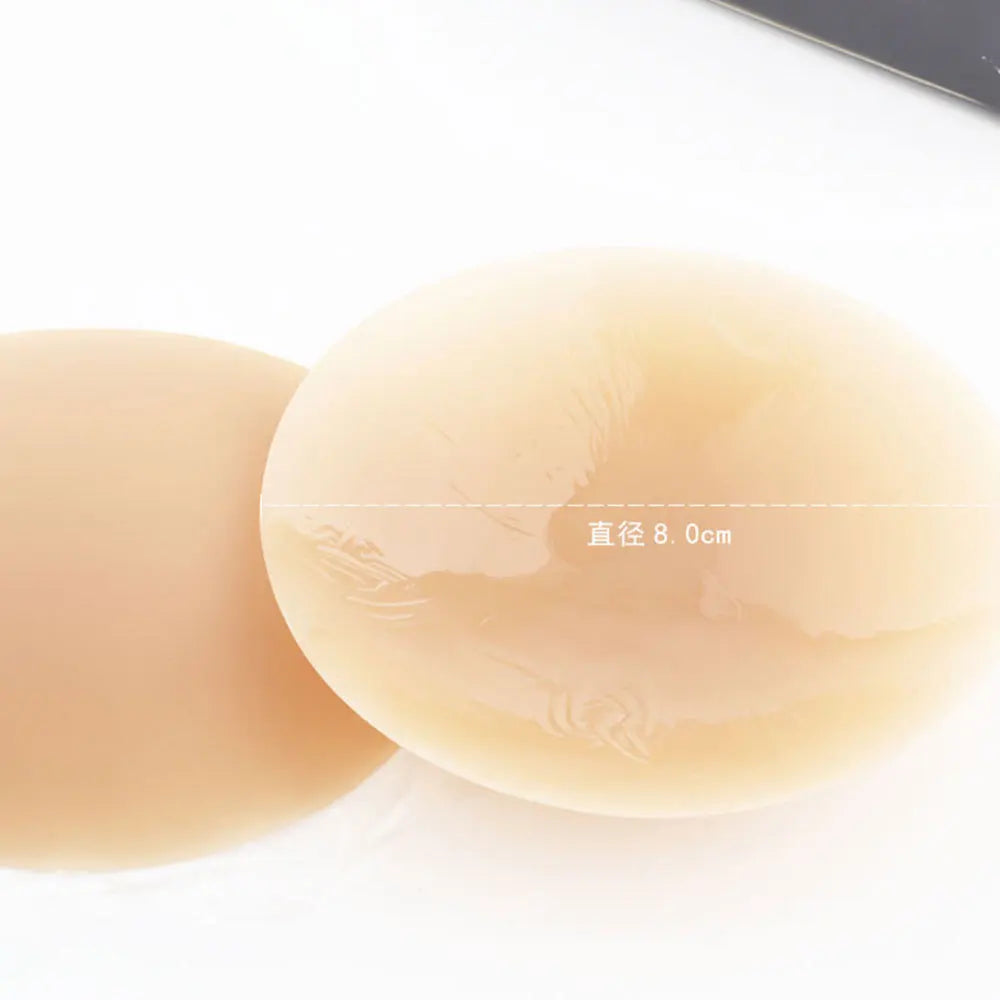 Reusable Women Breast Petals Lift Nipple Cover Invisible Petal Adhesive Strapless Backless Stick on Bra Silicone Breast Stickers