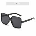 Oversized Square Fashion Gradient Color Sunglasses for Men and Women Driving Beach Party Travel Use