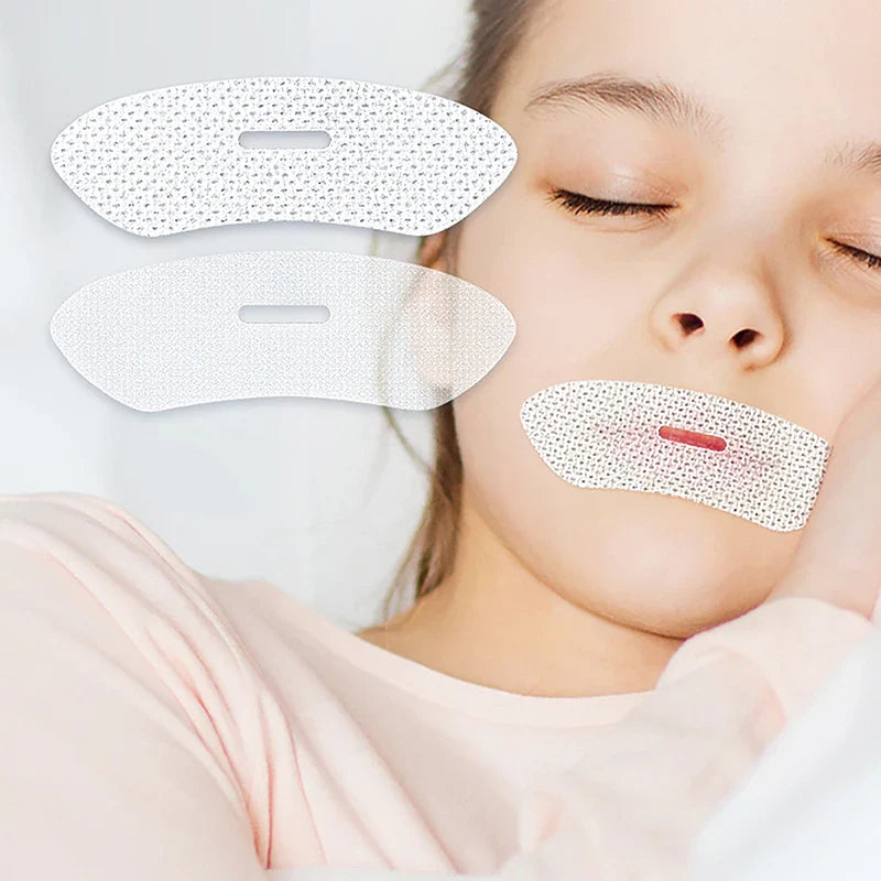 30Pcs Anti-Snoring Stickers | Night Sleep Aid Lip Patch for Adults & Children