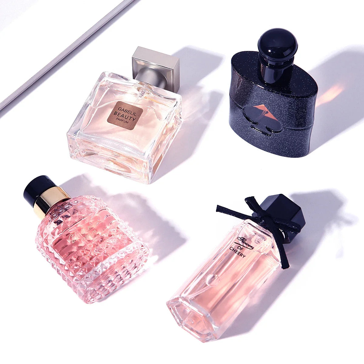 Original Women's Perfume 105ml Four-Piece Set with Fresh Long-Lasting Eau De Parfum Gift Box Plant Floral Scent