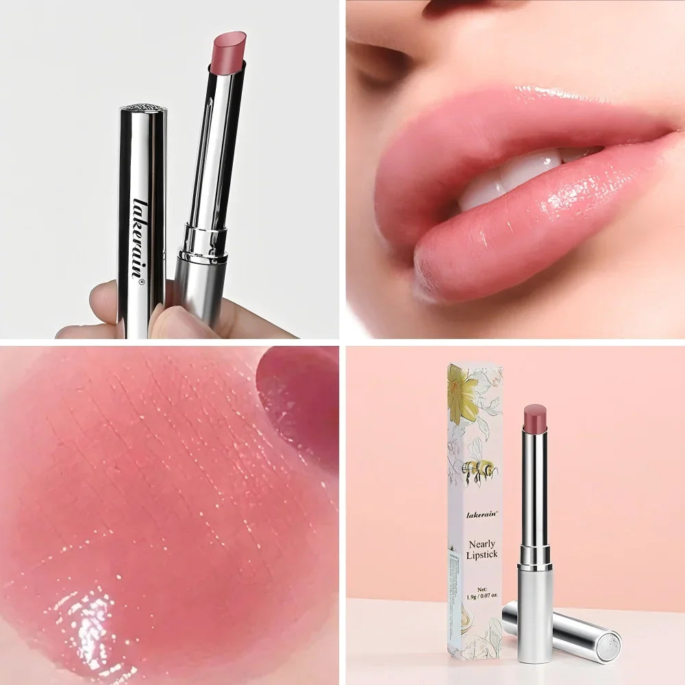 Honey Lipstick Pink Tinted Lip Balm Honey Powerful Lip Repulper Remove Dark Lips Lipbalm Exfoliating for Lips