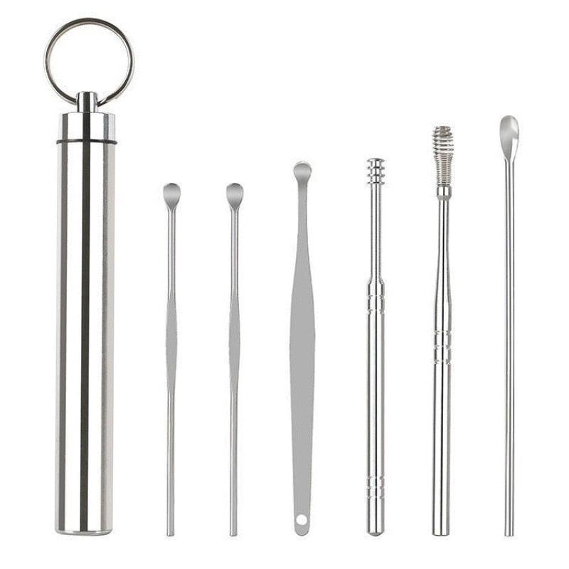 6 Pcs Ear Pick Earwax Removal Kit