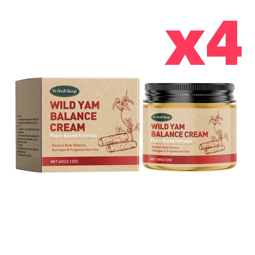 Wild Yam Cream Progesteron Hormone Regulation Balancing Tightening Smoothing Moisturizing Wrinkles Removing Women's Health Balm