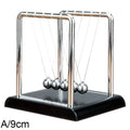Home Decor Newton's Cradle Metal Pendulum Educational Physics Toy Kinetic Energy Office Stress Reliever Ornament