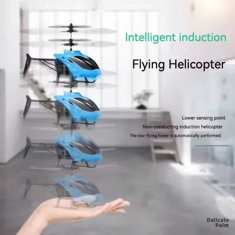 Rechargeable Mini RC Drone Remote Safe Fall-resistant RC Helicopters Drone Children Toys with Different Patterns