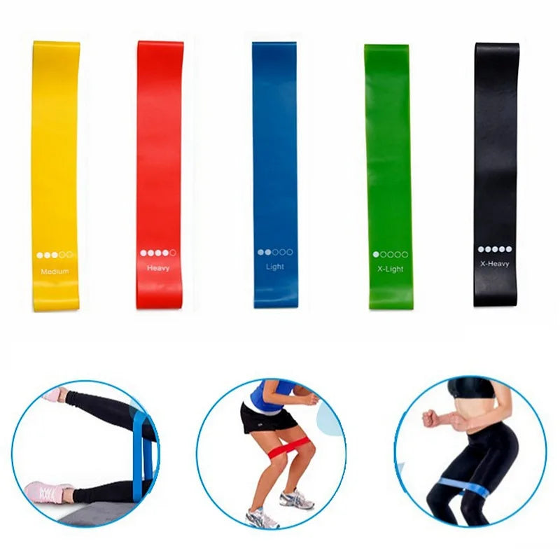 DUTRIEUX TPE Resistance Bands Set Rubber Loop For Training