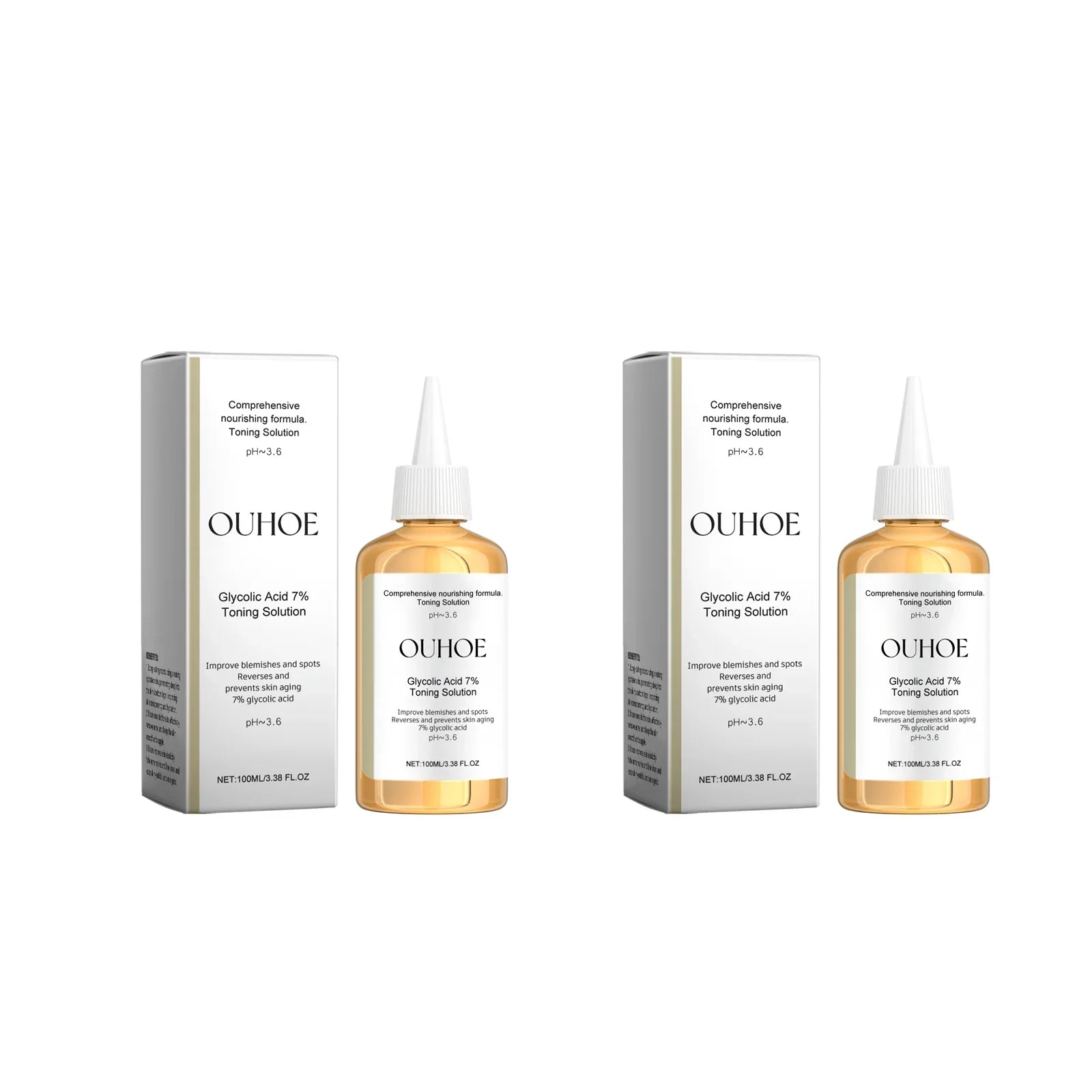Glycolic Acid 7% Moisturizing Toner Remove Acne Improve Skin Condition Replenish Water Moisturize Skin Tender Skin&Toner Essence