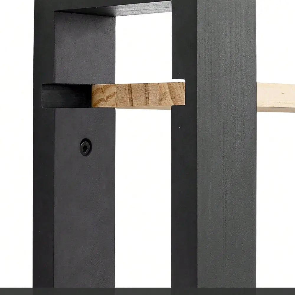 Einzigar Modern Pine Wood Wall Mounted Floating Shelves