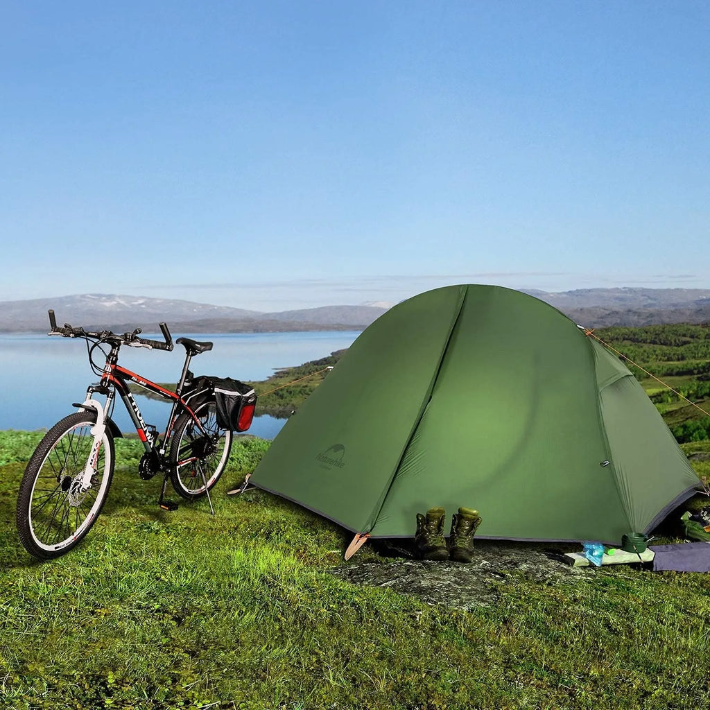 Naturehike One Person Ultralight Cycling Tent Waterproof Double Layer