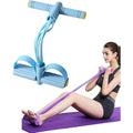 6-Tube Resistance Bands for Abs | Portable Sit-Up Assist for Home Gym