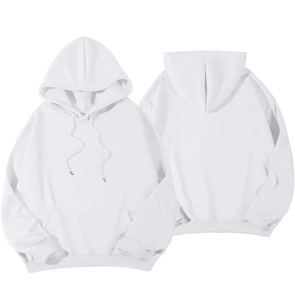 Women's Hoodies Pullover Spring Autumn Casual Hoodie 2026 Sweatshirts Solid Color Hoodies Oversize Black Sweatshirt Women Top