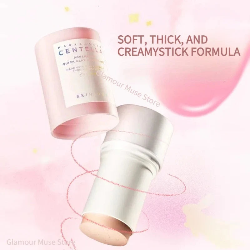 Korean Skin Care Centella Poremizing Quick Clay Stick Mask Moisturizing Soothing Facial Shrink Pores Care Mask 27g