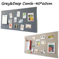 Felt Wall Sticker Kindergarten Work Display Board Simple Photo Wall School Office Classroom Background Wall Home Decor Nordic