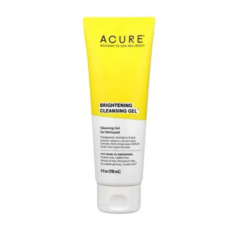 ACURE Exfoliating Blackheads Facial Pore Cleaning Green Mud Seaweed Scrub Facial Cleanser Skin Care Products
