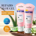 Soothing After Sun Aloe Vera Repairing Gel - Natural Centella & Calendula Infused Fast Absorbing Moisturizer for Sunburn Relief