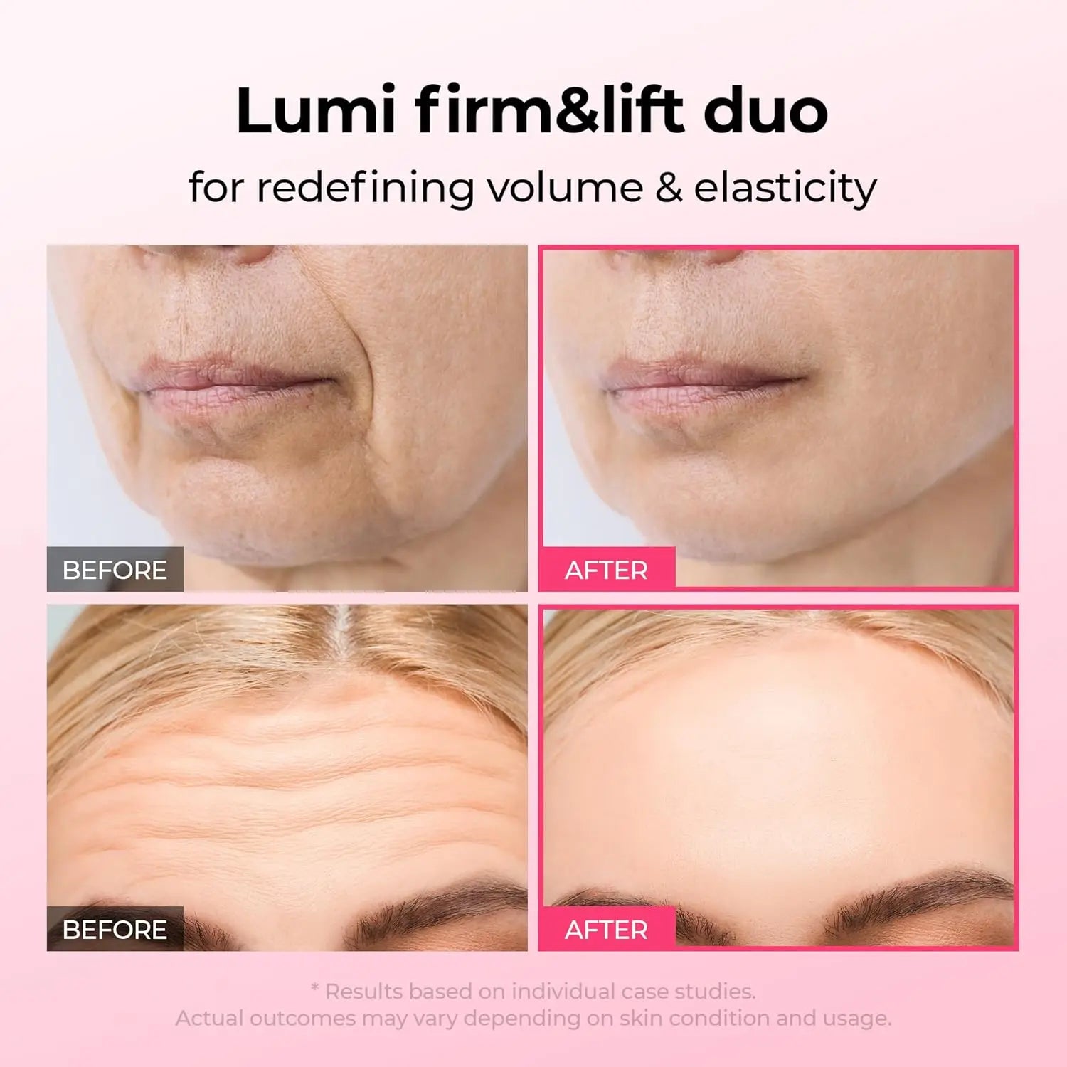 Dr.Melaxin Lumi firm & lift Duo | Korean facial Collagen Firming serum plumping skin & tightening refines skin repair density