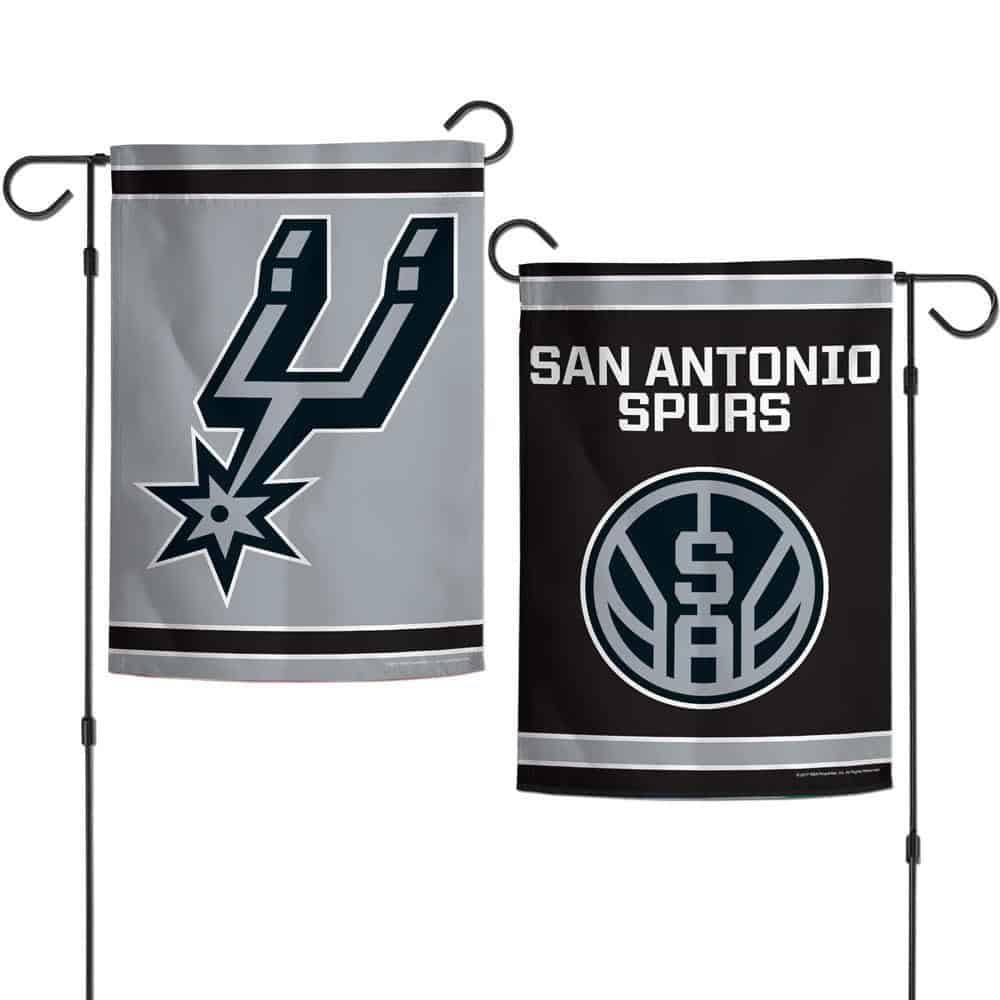 San Antonio Spurs Garden Flag 2 Sided