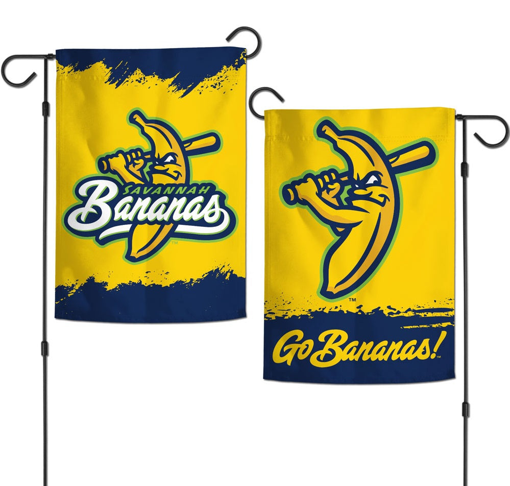 Savannah Bananas Garden Flag 2 Sided Logo