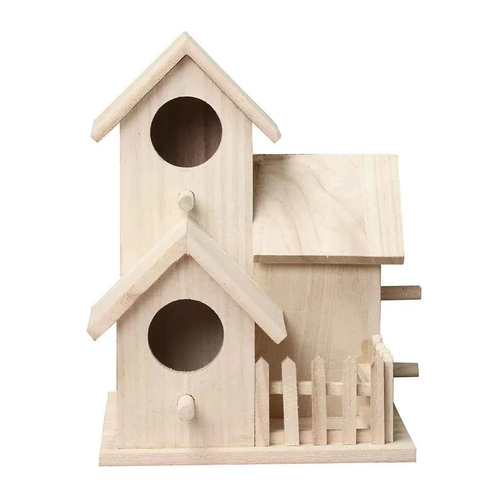 Wooden Bird Houses Bluebirds Home Small Bird House For Outside Garden Unfinished Bird Houses To Paint For Bird Watching