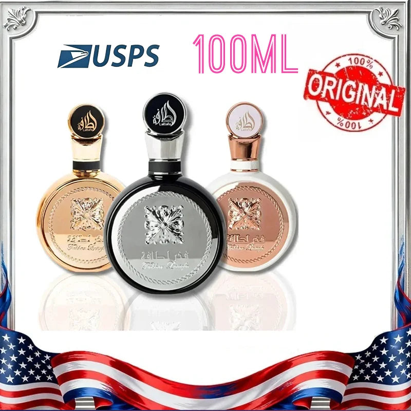 100ML Luxury Perfume Women Body Spray Arabic Fragrance Dating Mysterious Elegant Floral High Quality Gift Free Shipping