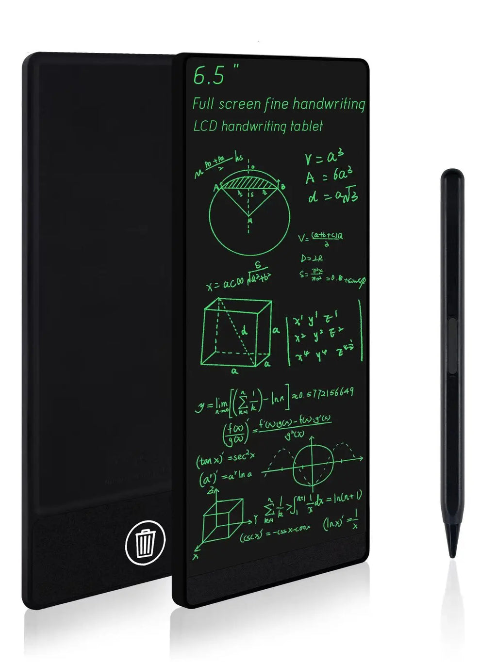 6.5 Inch LCD Writing Tablet Doodle Board Kids Handwriting Drawing Pad Memo Note for Home School Office - Creative Gift