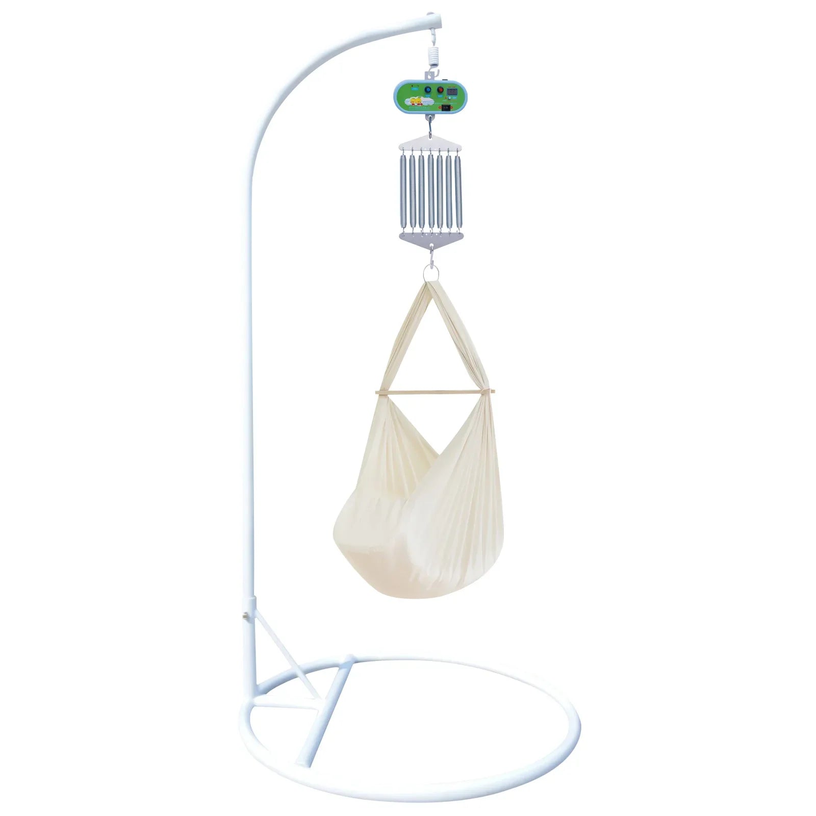 Electric Baby Swing Controller, Hanging Electric Cradle Control w/Adjustable Timer Swing Spring for Baby