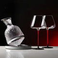 JUSTINLAU Collection Goblet Wine Glass Handmade Crystal Home High Value Goblet High Grade Wine Glass Wedding Party Birthday Gift