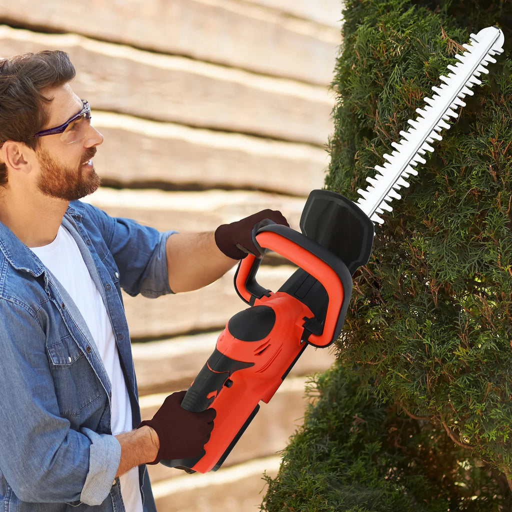 Cordless Hedge Trimmer With Battery Included For Garden Yard Care