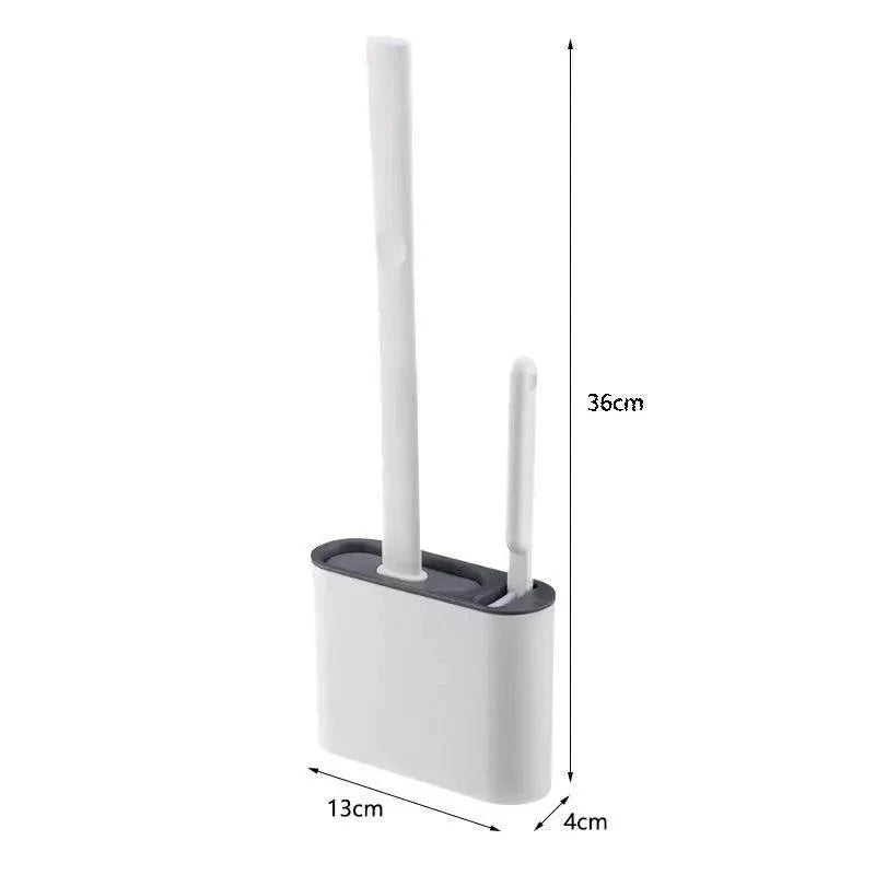 Wall Hanging Toilet Brush With Holder