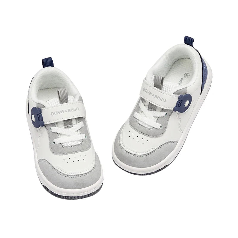 Dave Bella Kids Sports Shoes For Boys Casual Sneakers Spring Autumn Non Slip Girls Board Shoes Children Baby Shoes DB3241470