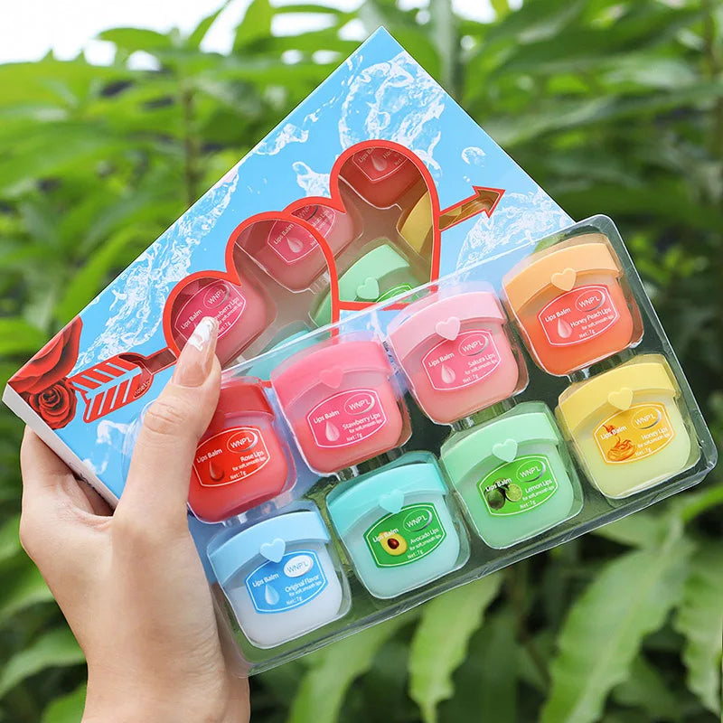 Fruit Series Lip Balm Lips Avocado Honey Peach Cream Natural Nourishing Plant Lip Balm Tinted and Clear Lips Care