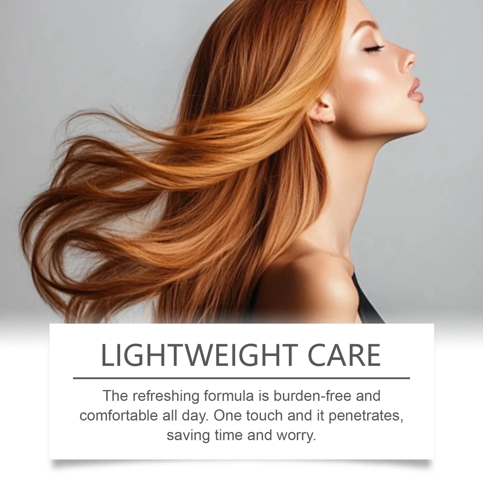 Smoothing Hair Serum - Gentle Hydrating Formula for Frizz-Free, Lightweight & Refreshing Scalp-Safe Daily Hair Care