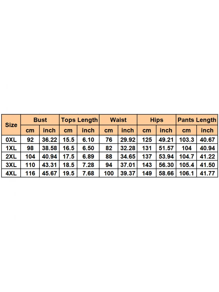 L-4XL Plus Size Women Clothing 2 Piece Sets New Matching Sleeveless Two Pieces Sets Tops And Pants Suits Outfits Clothing