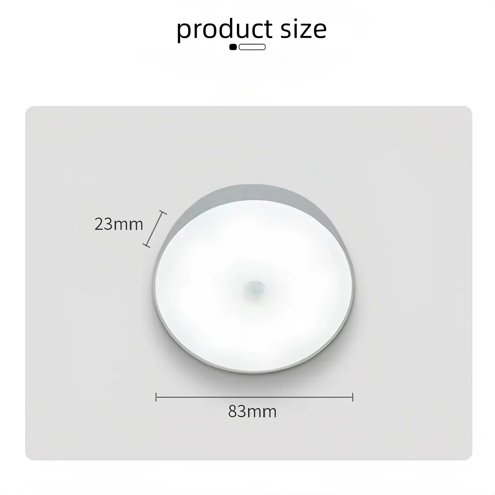 5pcs Wireless LED Night Light Motion Sensor Lamp USB NightLights for Bedroom Kitchen Stair Hallway Wardrobe Lighting Cupboard