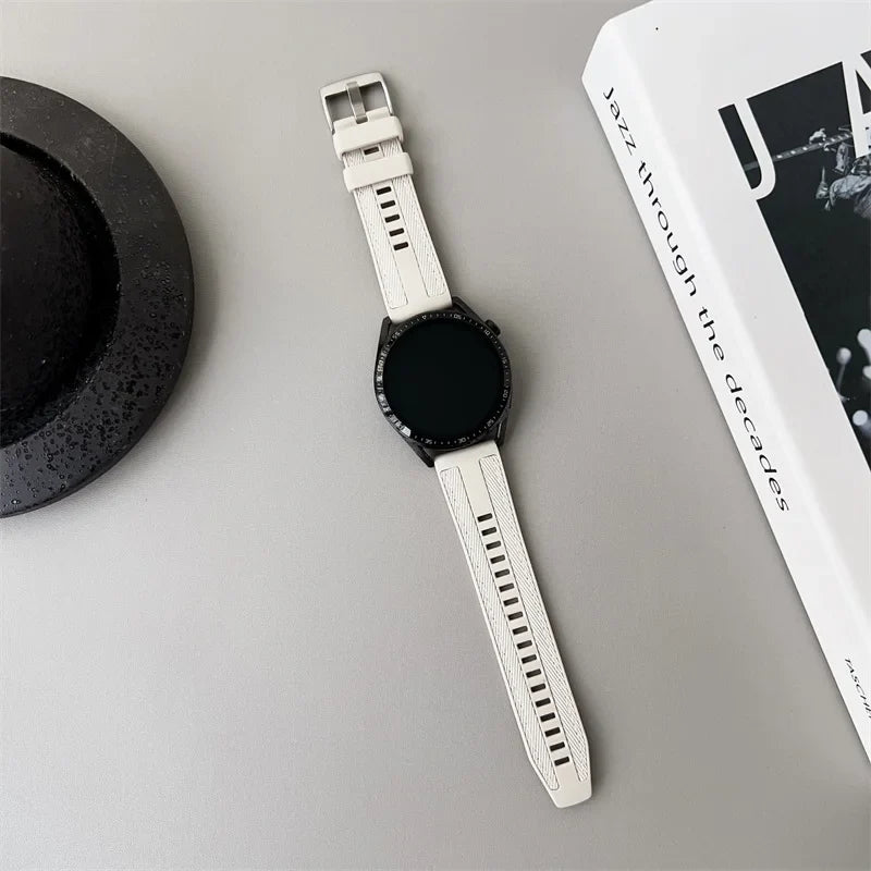 Motorola Moto Smartwatch Band - Breathable Silicone Nylon Quick Release Strap
