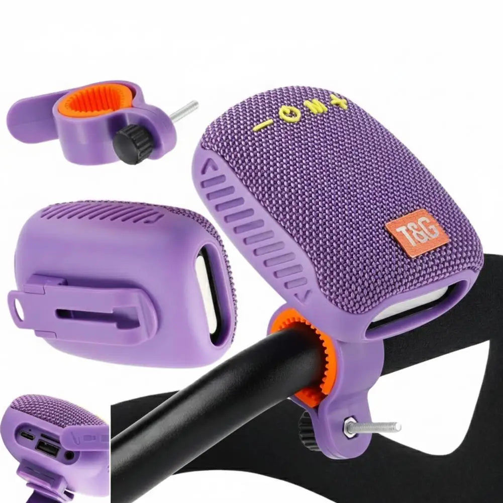 TG392 Outdoor Bicycle Bluetooth Speaker Portable Wireless Sound Box Rechargeable Handlebar Speaker Waterproof Bluetooth Speaker