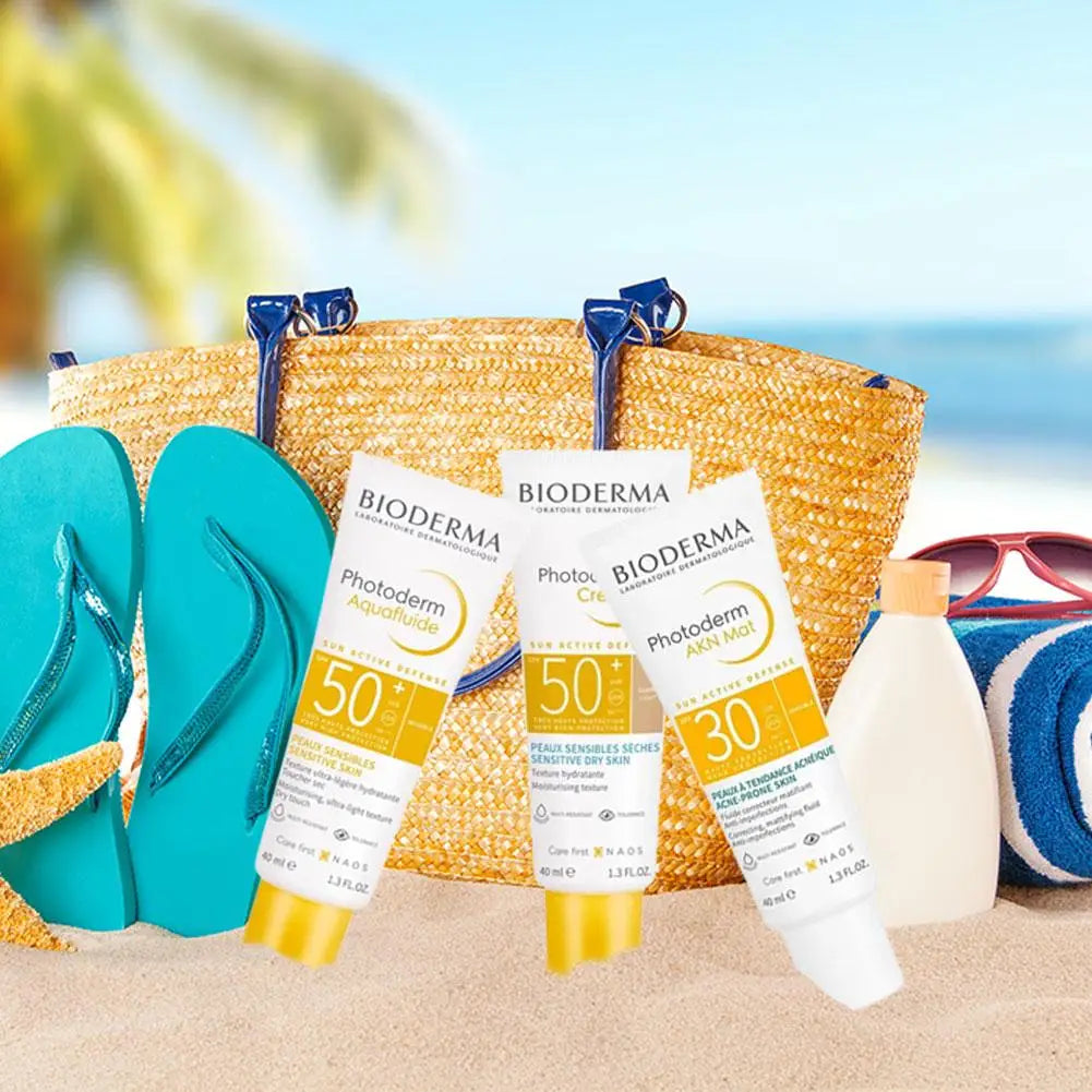 BIODERMA Whitening Sunscreen SPF90+ UV Protection Moisturizing Sunblock For Face Body Thighs Non-Greasy Fast-Absorbing