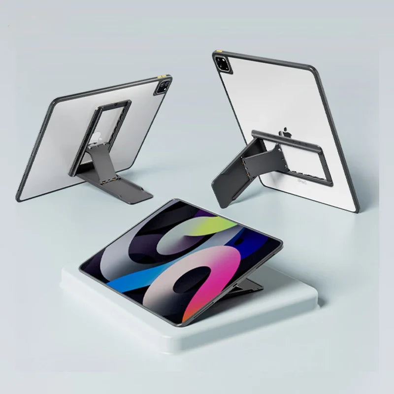 Portable Tablet Stand Foldable Storage Portable Sticky Creative Tablet Bracket for Ipad Desktop E-Reader Bracket Tablet Holder