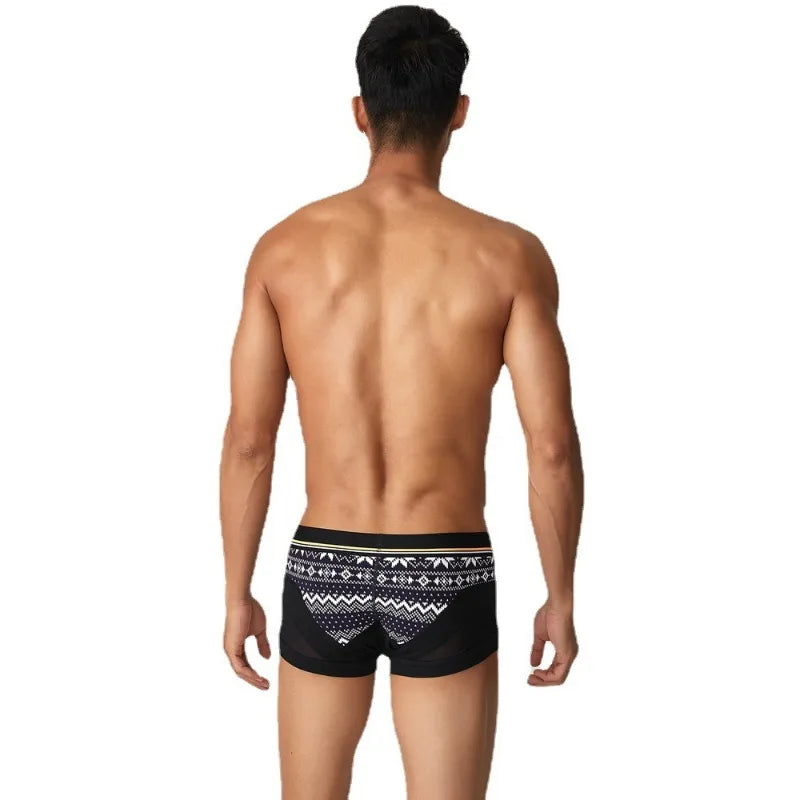 New trendy brand youth underwear, brand men's underwear, ethnic style men's underwear 220206
