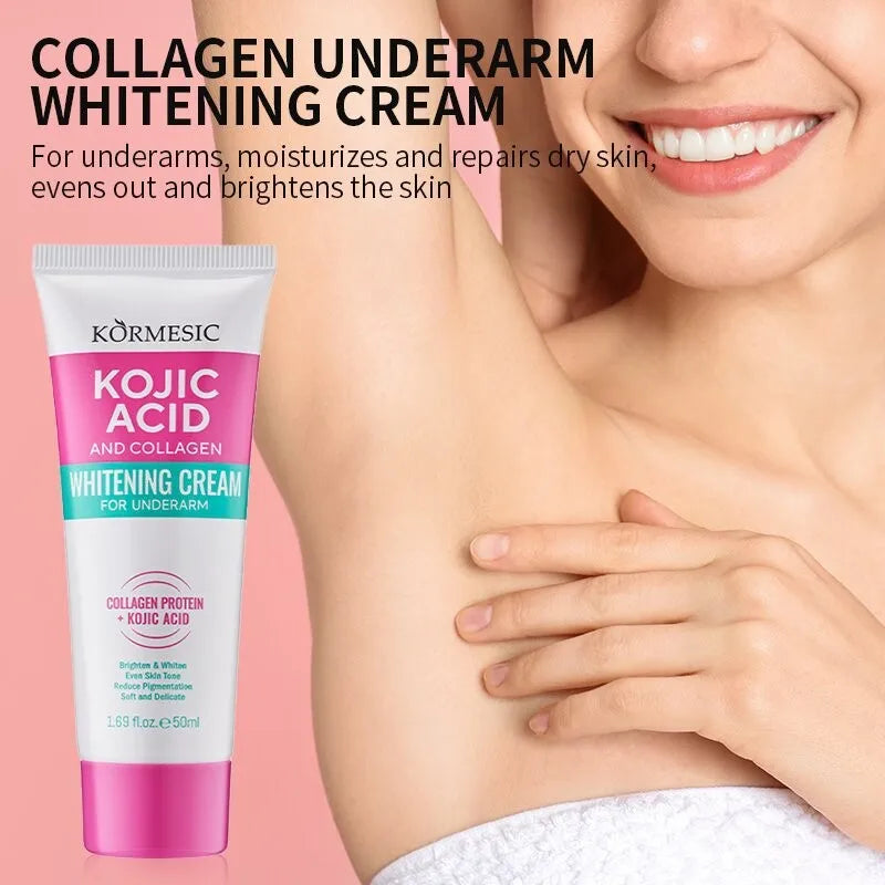 Whitening Cream Private Parts Underarm Bleach Serum Butt Knee Brighten Inner Thigh Intimate Parts Dark Remove Melanin Body Care