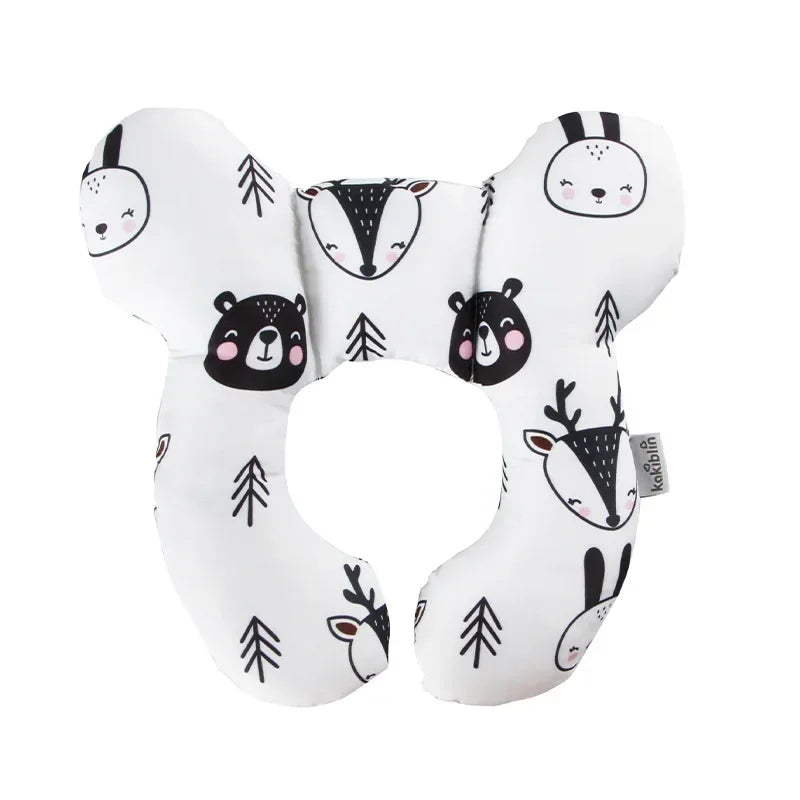 New Baby Pillow Protective Travel Car Seat Head Neck Support Pillows Newborn Children U Shape Headrest Toddler Cushion 0-3 Years