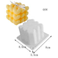Love Magic Ball Silicone Candle Mold DIY Heart Pyramid Honeycomb Candle Making Chocolate Soap Resin Mold Gifts Craft Home Decor