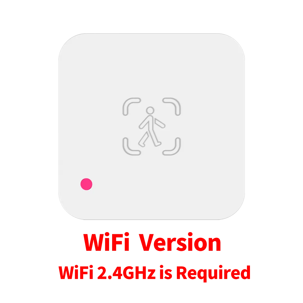Tuya Zigbee WiFi  Human Presence Sensor MmWave Radar Detector With Luminance Sensor For Smart Home Smart Life replace PIR Sensor