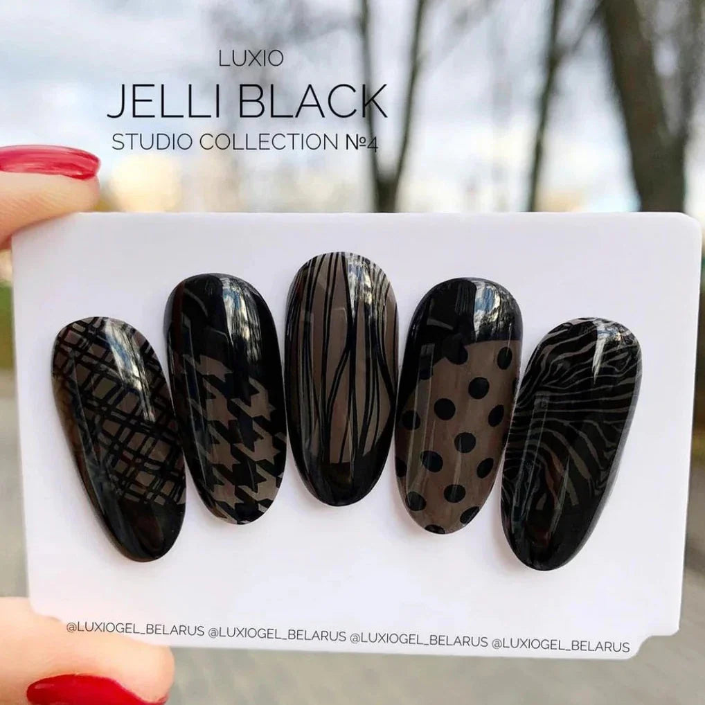 Luxio -  Gel Polish Jelli Black, 15ml