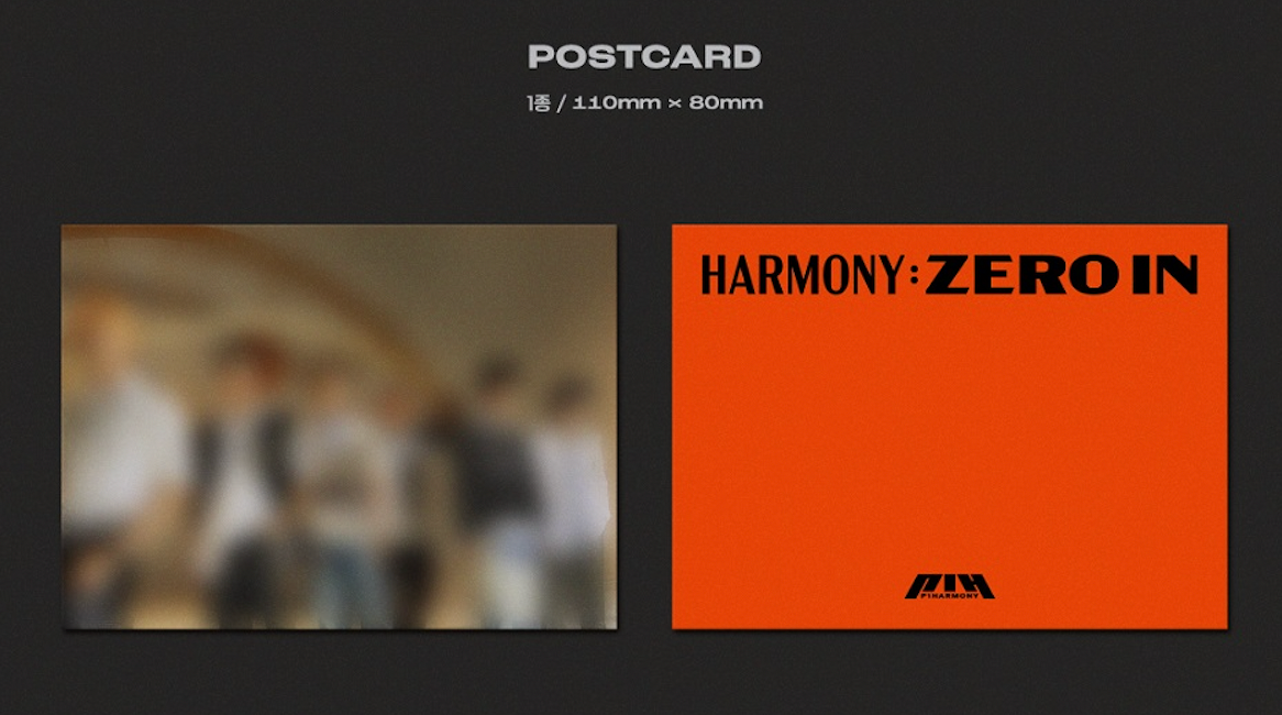 P1Harmony 4th Mini Album - Harmony : Zero In