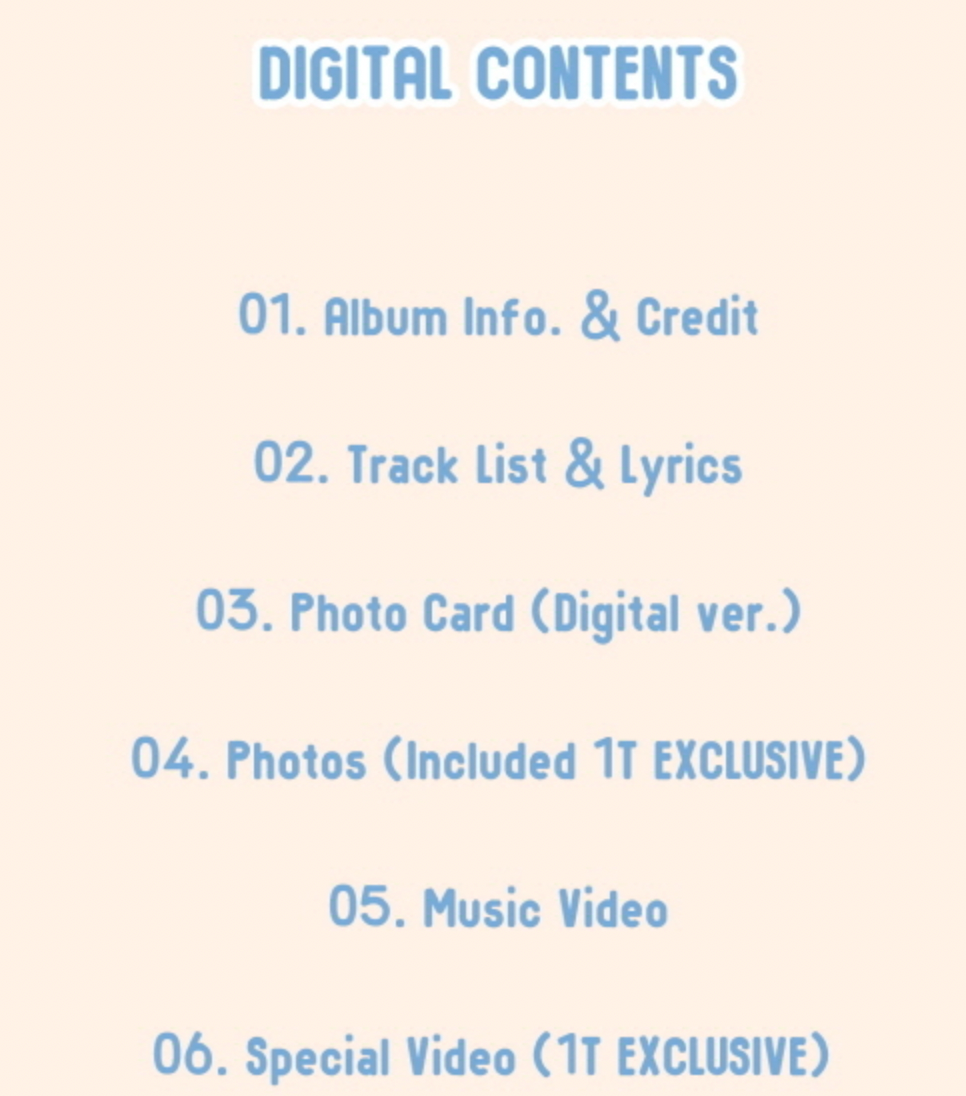 Billlie x Yoon Album - Track By Yoon : íŒ¥ë¹™ìˆ˜ (Pat Bingsu) - Platform Album Ver