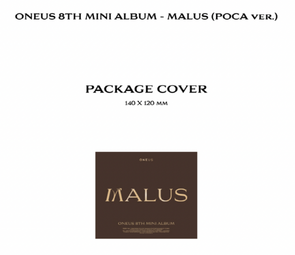 Oneus 8th Mini Album - Malus (Poca Ver)