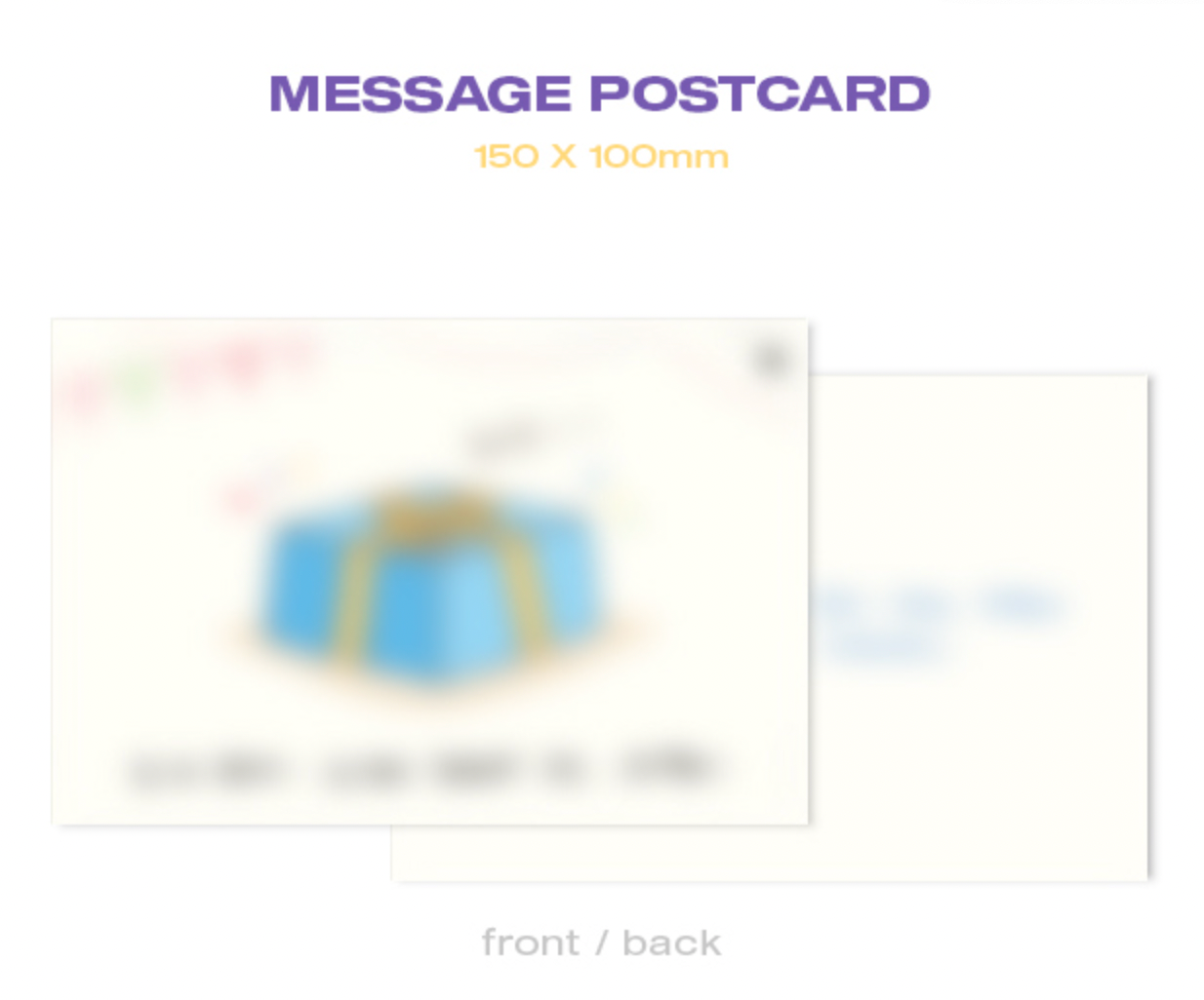 ATEEZ Jongho - Hbd [Our Story] Hand Mirror