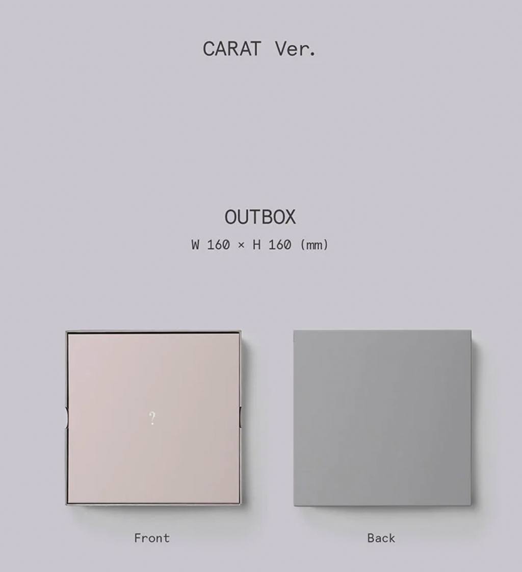 Seventeen 10th Mini Album  - Fml (Carat Version)