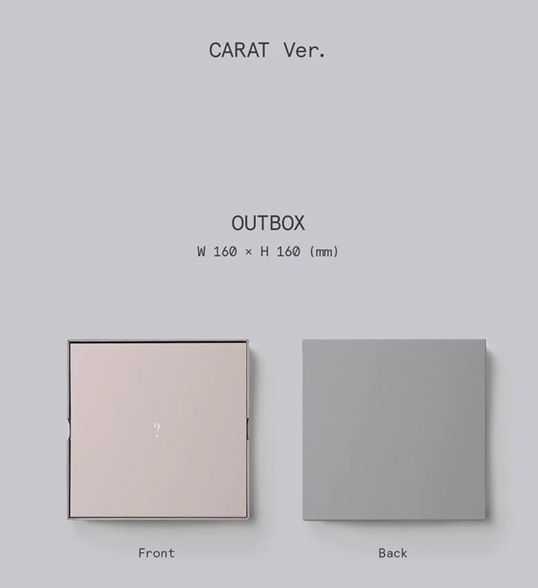 Seventeen 10th Mini Album  - Fml (Carat Version)